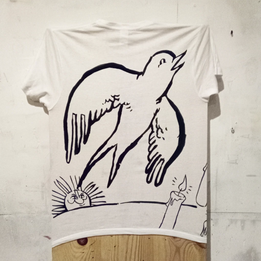 T-Shirt Print - Peae Dove