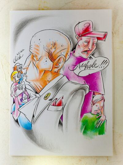 Artwork - Illustration: Asshole