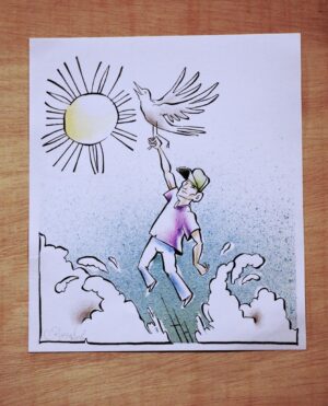 Artwork - Illustration: Up, Up, Up.