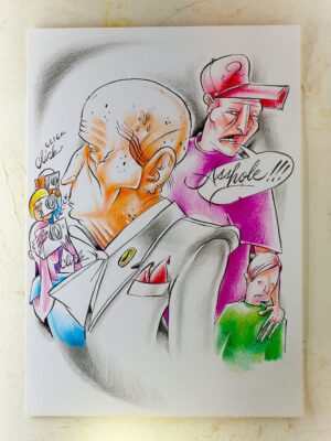 Artwork - Illustration: Asshole